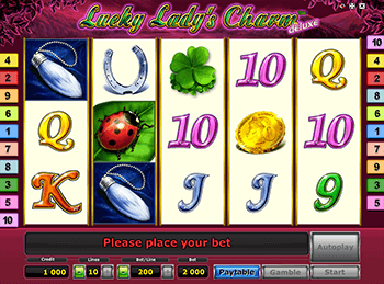 Lucky Lady's Charm Deluxe на деньги